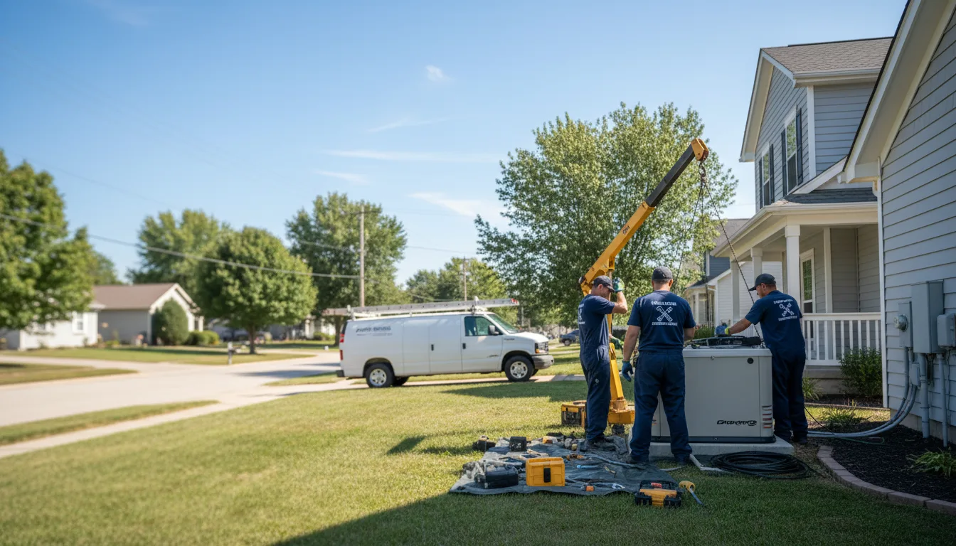Generator Installation in What Cheer, IA near me
